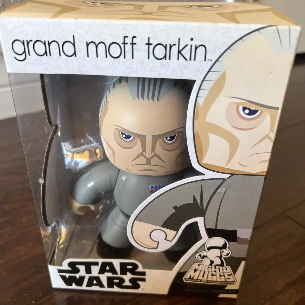Star Wars Mighty Muggs Grand Moff Tarkin Vinyl Figure Hasbro New Sealed